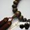 画像2: 仏壇供養に不可欠：京都数珠製造卸組合・男性用・シャム柿（暹羅柿）みかん珠・丸珠仕立 (2)