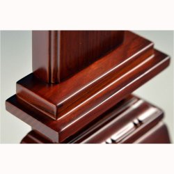 画像3: 人気位牌【タモ無垢材使用の天然木位牌：春日4.5寸　シックブラウン】