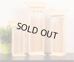 画像9: 簡易神棚 【置き型・壁掛け両型対応:褌雲 みつぐも　サイズ大】神棚 札入れ 神具 檜材