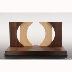 画像2: モダン手元供養台【セレーネ：ブナ・アッシュ（タモ）・ウォールナット無垢】手元供養　骨壷　敷台 送料無料