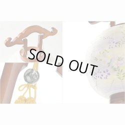 画像4: 特選　お盆提灯【岐阜提灯：組立簡単マグネット仕様・天然木・二重張り・電球灯　撫子10号】 送料無料