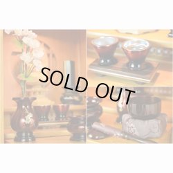 画像6: 国産高級仏壇【モダン仏壇　屋久杉杢：千尋（ちひろ）16号】上置き小型仏壇　ミニ仏壇　送料無料