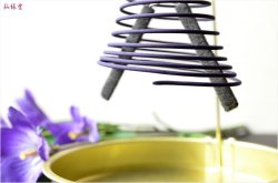 画像5: 線香【渦巻き線香：七天香・吊り台セット　燃焼時間12時間・微煙タイプ】うずまき線香　焼香　お通夜　お葬式　初七日　四十九日　法要　仏具