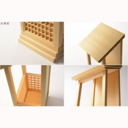 画像3: 国産神棚【モダン神棚：一社箱宮　天謡（あまうた）】神道　神様　神札　お札　札入れ　インテリア神棚　コンパクト神棚　送料無料