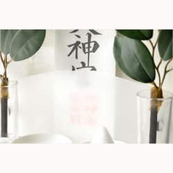 画像3: 神棚【高級モダン神棚：コンパクトな壁掛けミニタイプ　層雲（そううん）パールホワイト・鏡面仕上げ】神道　神様　神札　お札　札入れ　インテリア神棚　コンパクト神棚　送料無料