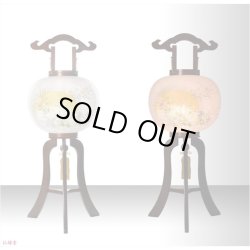 画像2: 特選 高級お盆提灯【本絹岐阜提灯：秋風11号 天然木欅材 二重張り 電球灯】送料無料　盆ちょうちん　行灯　盆用品　新盆　初盆　送料無料