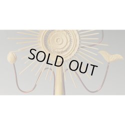 画像6: 超ミニサイズ立ち阿弥陀如来3.0寸・お東（大谷派）・総柘植丸台唐草光背・送料無料