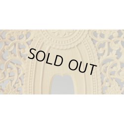 画像6: 超ミニサイズ舟形阿弥陀如来3.0寸・浄土宗・総柘植丸台唐草光背・送料無料