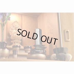 画像7: 国産高級仏壇【モダン仏壇　屋久杉総杢：秋月（しゅうげつ）18号】上置き小型仏壇　送料無料