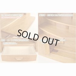 画像4: 国産高級仏壇【モダン仏壇　屋久杉総杢：秋月（しゅうげつ）18号】上置き小型仏壇　送料無料