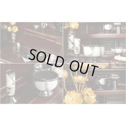 画像5: 国産仏壇【三方練り唐木仏壇：華嵐（はなあらし）16×23号 紫檀】上置き小型仏壇・ミニ仏壇　送料無料