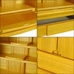 画像8: 仏壇・仏壇台上下セット【せせらぎ25号+花見月】LB色・送料無料