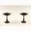画像2: 国産仏具【京型（貫通型）高月：一対入　溜色　3.0寸】仏壇・仏具　高杯　盛器　供物台