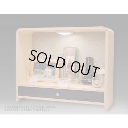 画像2: パーソナル祭壇・オープン型仏壇【グラージュ　サイズ大】国産品　送料無料　ミニ仏壇・小型仏壇　手元供養台