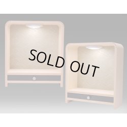 画像3: パーソナル祭壇・オープン型仏壇【グラージュ　サイズ小】国産品　送料無料　ミニ仏壇・小型仏壇　手元供養台