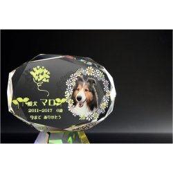 画像4: 位牌【ペット供養：クリスタルペット位牌・メモリアルモニュメント ジョリス・オーバル サイズ小（3.5寸）】モダン位牌 ペット仏壇 仏具 送料無料