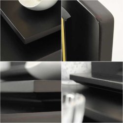 画像3: メモリアルステージ【尾花（おばな）】ブナ材・ダーク色・オープン型仏壇・手元供養 パーソナル供養・送料無料