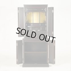 画像3: 【仏壇＋仏壇台上下セット】【明珠23号＋ひまわり】ボルドーブラック色　高級ブナ材　送料無料