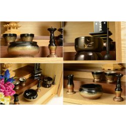 画像5: ゆったり祀れるワイドタイプ【モダン上置き仏壇：Corona(コロナ) 16号 ライト色】上置き小型仏壇・ミニ仏壇　送料無料