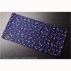 画像2: 国産仏具【難炎お仏壇マット：金襴仕立　花笑み（はなえみ）・ 色柄番号D-1 サイズM】仏壇用仏具　ネコポス便送料無料　防炎マット