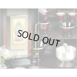 画像9: 国産仏壇【ウィッシュ14号:ダークマホガニー調】ミニ仏壇・モダン仏壇・小型仏壇・送料無料