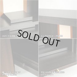 画像3: 国産仏壇【ウィッシュ14号:ダークマホガニー調】ミニ仏壇・モダン仏壇・小型仏壇・送料無料