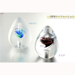 画像9: 仏具【メモリアルボトル・ガラス製ミニ骨壷：ティア　クリア】手元供養　分骨　アッシュボトル　仏具　送料無料