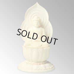 画像2: 現代蓮華座・香る檜材釈迦如来2.0寸・曹洞宗・禅宗・臨済宗・時宗・仏像・御本尊