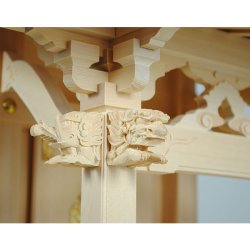 画像13: 外宮流れ屋根8寸・国産・木曽桧・送料無料