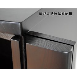 画像7: 国産モダン仏壇【タモ無垢：マーガレット43号ダークカラー】家具調仏壇送料無料