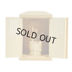 画像2: 総桧【格子扉厨子入り仏像】不動明王・守り本尊・御本尊：送料無料