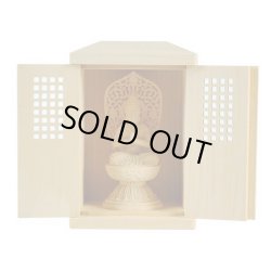 画像2: 総桧【格子扉厨子入り仏像】普賢菩薩・守り本尊・御本尊：送料無料