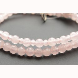 画像5: 浄土宗【京念珠：紅晶共仕立　六万浄土】女性用数珠　正絹小田巻房本連・本式数珠　桐箱付送料無料