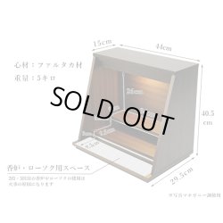 画像6: 国産オープン型仏壇【Air（エア）13-15号ワイド】マホガニー調　送料無料　ミニ仏壇・小型仏壇　手元供養台