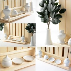 画像4: 神棚【モダン神棚：三社箱宮　聖（ひじり）桧総無垢材・ナチュラル仕上げ】神道　神札　お札　札入れ