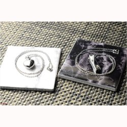 画像11: 手元供養【イニシャル入りオーダーメイド：エンジェルウィング（天使の翼）・チタン合金　遺骨ペンダント　ツイスト】ネコポス便送料無料　メモリアル　遺骨ジュエリー　Soul Jewelry　遺骨カプセル　分骨　アッシュ　ネックレス　骨壷　仏具