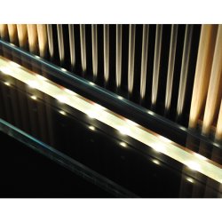 画像4: LED照明付き・メモリアルステージ【祇園（ぎおん）】ブナ材・ダーク色・オープン型仏壇・手元供養パーソナル供養・送料無料