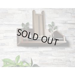 画像3: モダン神具付き・台付き【結祈サイズ小＋神具ＳＯＲＡ＋榊+INORI（イノリ）台】ダーク色　神棚　神具　送料無料