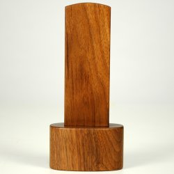 画像2: ウォールナット無垢使用・世界に二つとないオンリーワンの位牌・【ナチュラ・胡桃4.0寸】文字代金込み