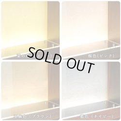 画像10: 国産仏壇【LED照明付きオープン型モダン仏壇：カラーズ17号・ウォールナット色】送料無料　ミニ仏壇・小型仏壇　手元供養台