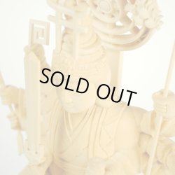 画像5: 八臂弁才天(弁財天）・総桧3.0寸・送料無料