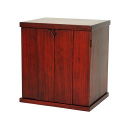 画像13: （11月上旬入荷予定）納骨壇・仏壇・仏壇台上下セット【ワイド型・未来18号＋仏壇台・春風】・紫檀色・送料無料shunpuwd