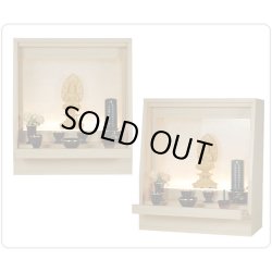 画像18: 国産仏壇【LED照明付きオープン型モダン仏壇：カラーズ17号・ナチュラル色】送料無料　ミニ仏壇・小型仏壇　手元供養台