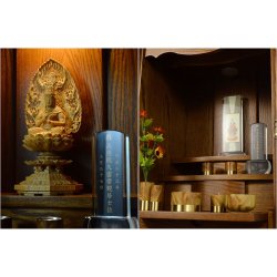 画像7: （11月下旬入荷予定）仏壇【アンティーク調モダン仏壇：モデレート　天然木オーク材無垢扉　48号　ロイヤルブラウン】中型仏壇　家具調仏壇　大型仏壇　重ね仏壇　リビング仏壇　送料無料