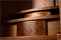 画像7: （11月下旬入荷予定）仏壇【アンティーク調モダン仏壇：モデレート48号　ロイヤルブラウン＋仏具一式付】本尊掛軸　仏具　おりん　中型仏壇　家具調仏壇　現代調仏壇　リビング仏壇　送料無料