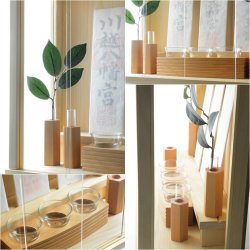 画像4: （11月上旬入荷予定）モダン神棚【三社箱宮　一祈（いつき）桧無垢材・ナチュラル】神道　インテリア神棚　コンパクト神棚　壁掛け　置き型　送料無料