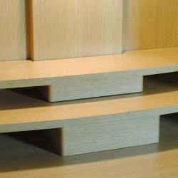 画像7: 天然木欄間・タモ調モダン仏壇【初音（はつね）18号 ワイド型　本色】小型仏壇・上置き仏壇　送料無料