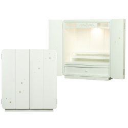 画像5: モダン仏壇【ミニ仏壇・仮納骨壇：新・彩音18号　コットンホワイト】桜螺鈿　小型仏壇　お得なバリュープライス　送料無料