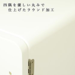 画像6: モダン仏壇【ミニ仏壇・仮納骨壇：新・彩音18号　コットンホワイト】桜螺鈿　小型仏壇　お得なバリュープライス　送料無料