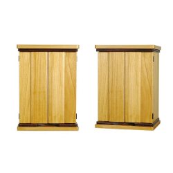 画像5: 【大蓮セット】仏具込み・桐材・ミニモダン仏壇【縁福15号　ナチュラル色】送料無料